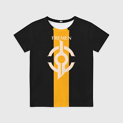 Футболка детская Dune: Spice Wars раса Fremen, цвет: 3D-принт
