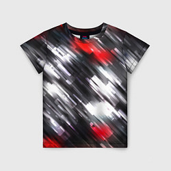 Футболка детская NEON abstract pattern неоновая абстракция, цвет: 3D-принт