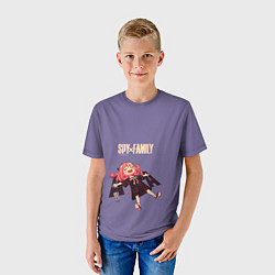 Футболка детская Spy x Family Anya Forger, цвет: 3D-принт — фото 2