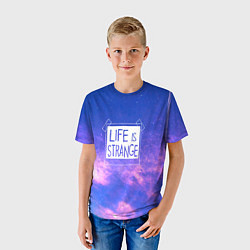 Футболка детская Life is Strange Remastered - Фрактал, цвет: 3D-принт — фото 2