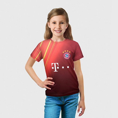 Детская футболка Bayern munchen T / 3D-принт – фото 5