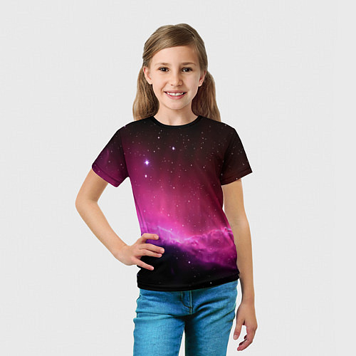 Детская футболка Night Nebula / 3D-принт – фото 5