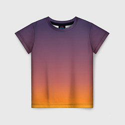 Детская футболка Sunset Gradient