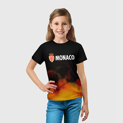 Детская футболка Monaco монако туман / 3D-принт – фото 5