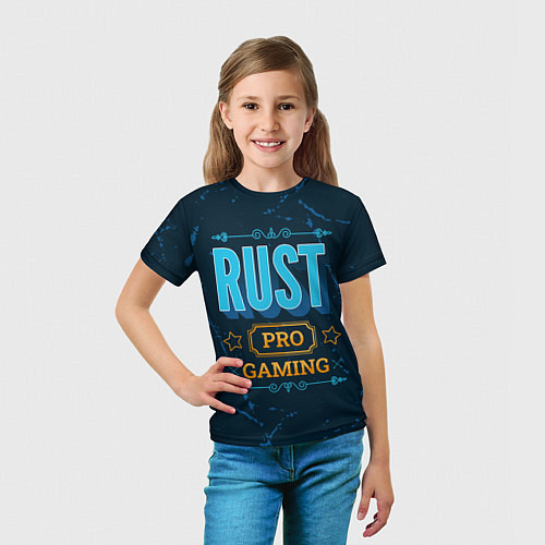 Детская футболка Игра Rust: PRO Gaming / 3D-принт – фото 5