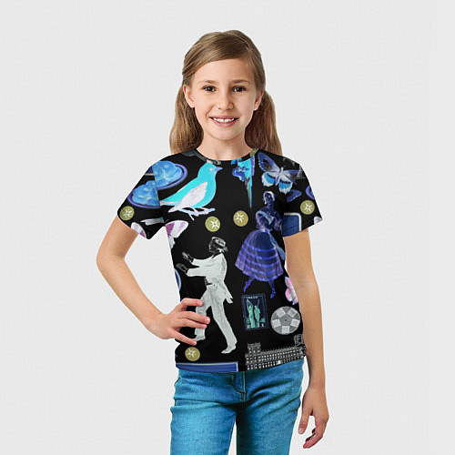 Детская футболка Underground pattern Fashion 2077 / 3D-принт – фото 5