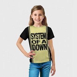 Футболка детская System of a Down: 5 Album Bundle, цвет: 3D-принт — фото 2