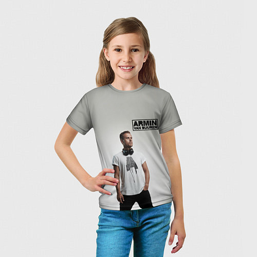 Детская футболка Армин ван Бюрен / 3D-принт – фото 5