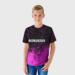 Футболка детская Borussia Pro Football, цвет: 3D-принт — фото 2