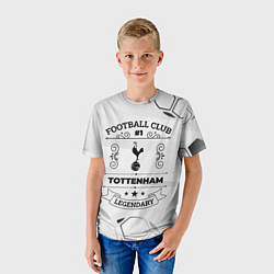 Футболка детская Tottenham Football Club Number 1 Legendary, цвет: 3D-принт — фото 2