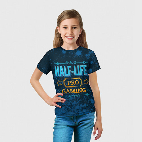 Детская футболка Игра Half-Life: PRO Gaming / 3D-принт – фото 5