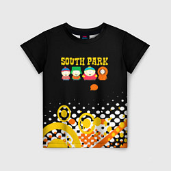 Футболка детская Южный Парк - абстракция, цвет: 3D-принт