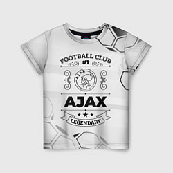 Футболка детская Ajax Football Club Number 1 Legendary, цвет: 3D-принт