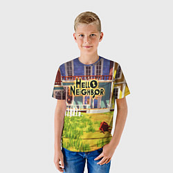 Футболка детская Hello Neighbor: Дом, цвет: 3D-принт — фото 2