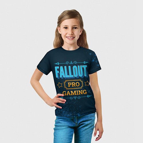 Детская футболка Игра Fallout: PRO Gaming / 3D-принт – фото 5