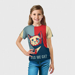 Футболка детская YES WE CAN T, цвет: 3D-принт — фото 2