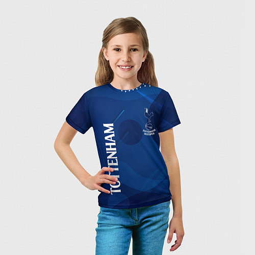 Детская футболка Тоттенхэм хотспур Абстракция спорт / 3D-принт – фото 5