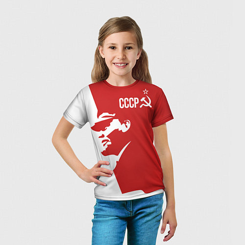 Детская футболка СССР Владимир Ильич Ленин / 3D-принт – фото 5