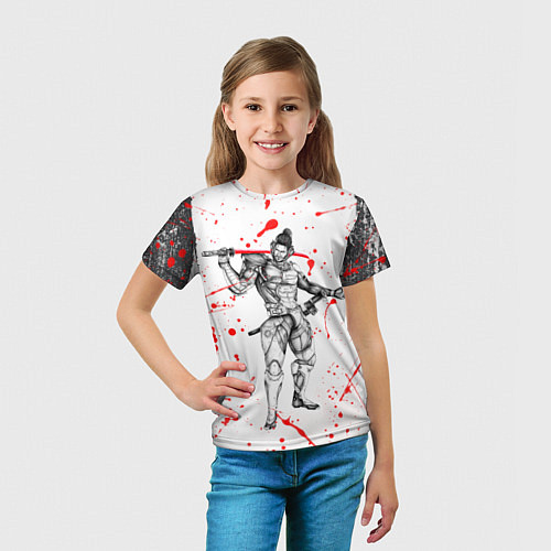 Детская футболка Metal gear rising blood / 3D-принт – фото 5
