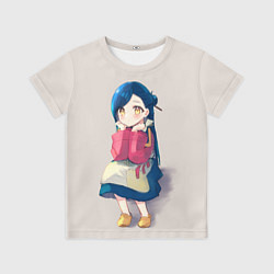 Футболка детская Майн - Власть книжного червя, цвет: 3D-принт