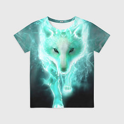 Футболка детская Волк из света, цвет: 3D-принт