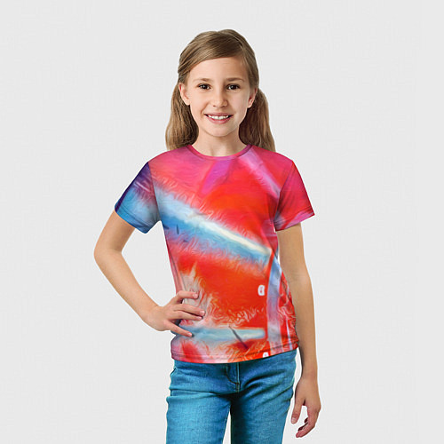 Детская футболка Механизм в цвете / 3D-принт – фото 5