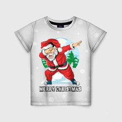 Детская футболка Dab Santa Merry Christmas