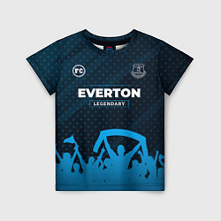 Футболка детская Everton legendary форма фанатов, цвет: 3D-принт