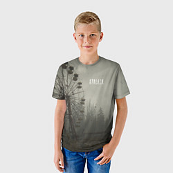 Футболка детская STALKER Колесо Обозрения, цвет: 3D-принт — фото 2