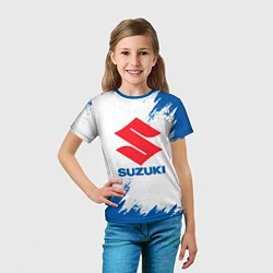 Футболка детская Suzuki - texture, цвет: 3D-принт — фото 2