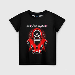 Футболка детская Игра в кальмара - Squid Game, цвет: 3D-принт