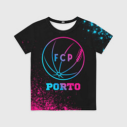 Футболка детская Porto - neon gradient, цвет: 3D-принт