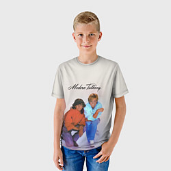 Футболка детская Modern Talking : Thomas Anders and Dieter Bohlen, цвет: 3D-принт — фото 2