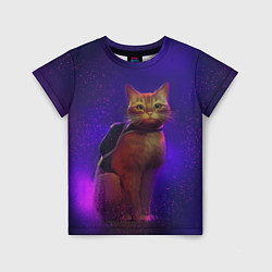 Футболка детская Кот Stray, цвет: 3D-принт