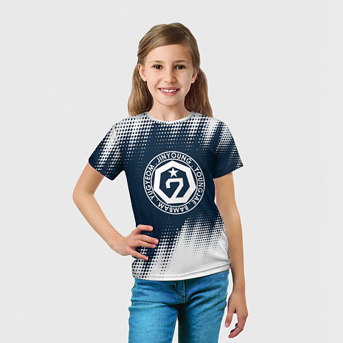 Детская футболка Got7 - абстракция / 3D-принт – фото 5