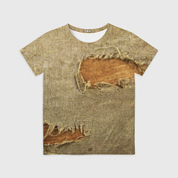 Футболка детская Старая рваная мешковина - авангард, цвет: 3D-принт