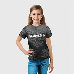 Футболка детская Dead Island - grunge style, цвет: 3D-принт — фото 2