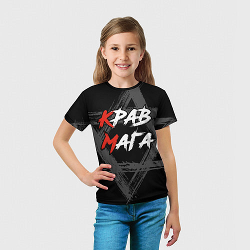 Детская футболка Крав-мага израильское боевое искусство / 3D-принт – фото 5