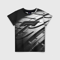 Футболка детская Formula 1 - dark theme, цвет: 3D-принт