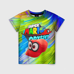 Футболка детская Super Mario Odyssey - Nintendo - Бейсболка, цвет: 3D-принт