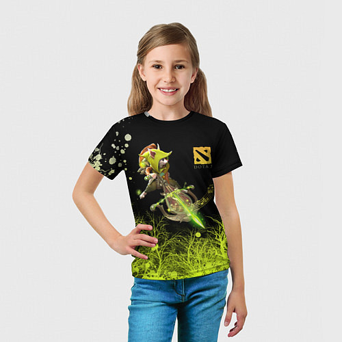 Детская футболка Худвинк в лесу / 3D-принт – фото 5