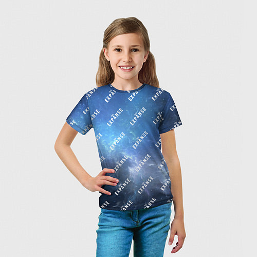 Детская футболка The Expanse pattern / 3D-принт – фото 5