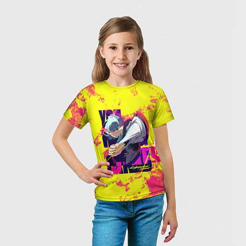 Детская футболка Опасная Люси / 3D-принт – фото 5
