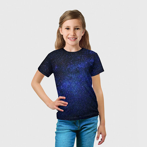 Детская футболка Необъятный космос / 3D-принт – фото 5