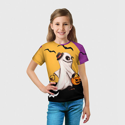 Детская футболка Приведение на хэллоуин / 3D-принт – фото 5