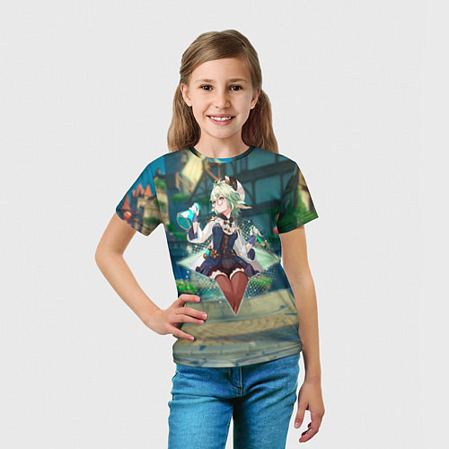 Детская футболка Сахароза в примогеме / 3D-принт – фото 5