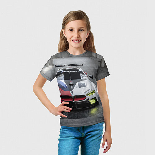 Детская футболка BMW M8 - M Power - Motorsport / 3D-принт – фото 5