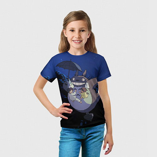 Детская футболка Night flight Totoro / 3D-принт – фото 5
