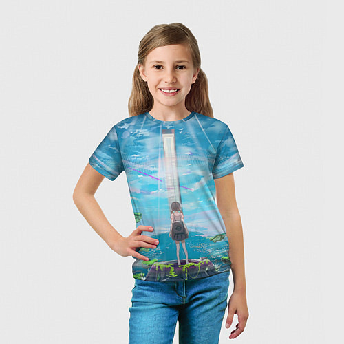 Детская футболка Аниме Пейзаж / 3D-принт – фото 5