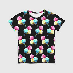 Футболка детская Сладкая вата, цвет: 3D-принт